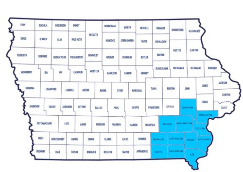 Service Area Map